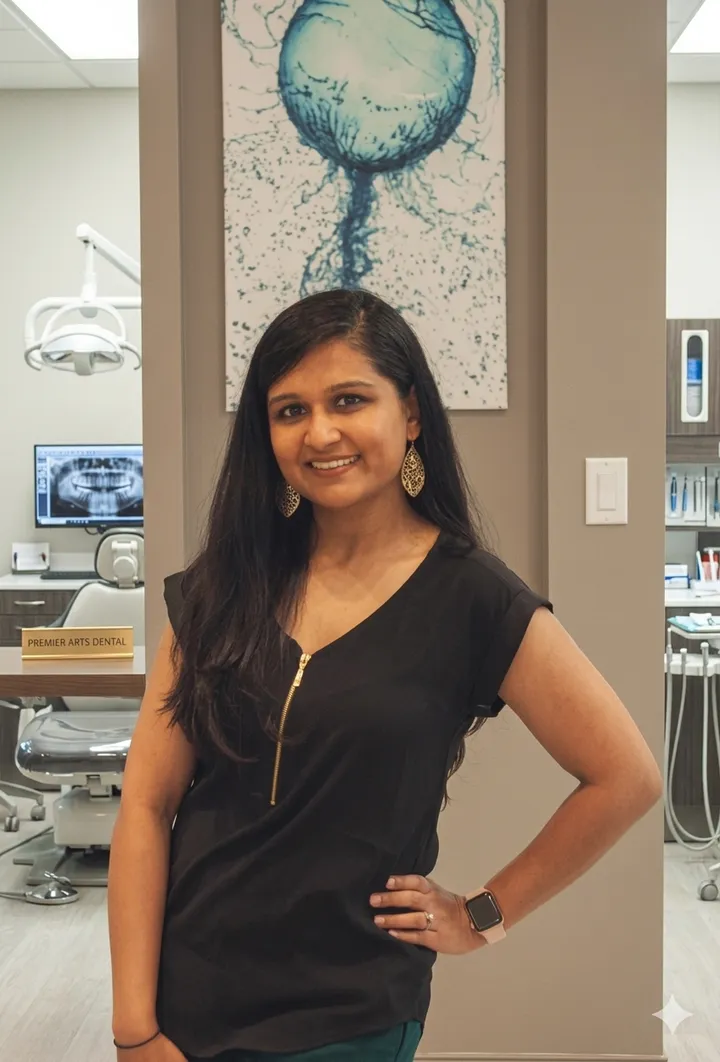 Dr. Prachi Shah, DMD, at Premier Arts Dental